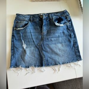 Altar’d State Women’s size medium, mini jean skirt